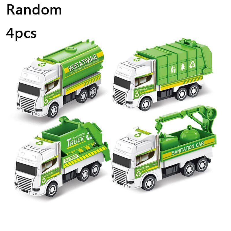 Mini Inertial Engineering Cars Set – 4/6 Pack