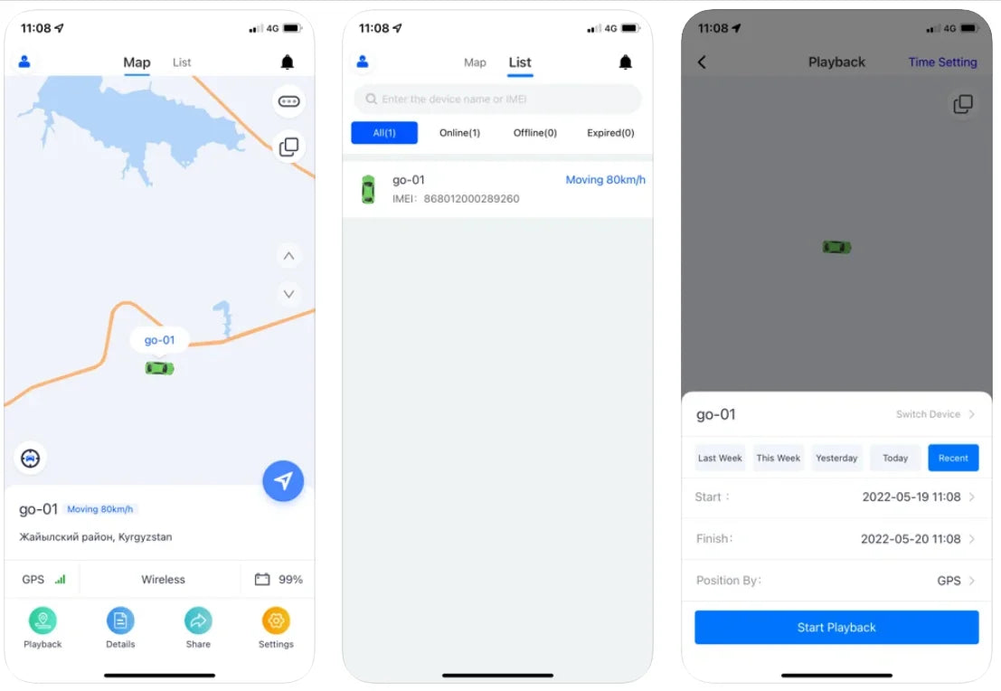 No-SIM GPS Tracker – Accurate Vehicle Location Anywhere