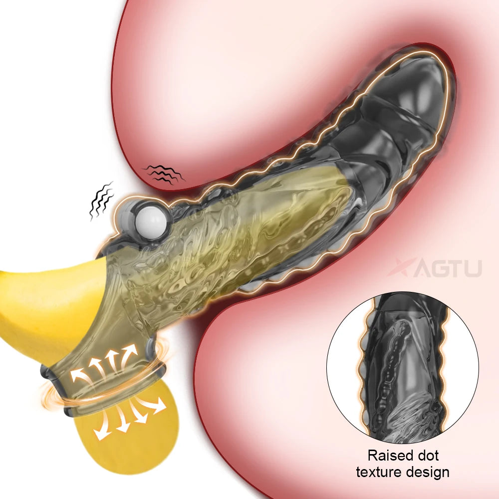 Reusable G-Spot Vibrator & Cock Ring Set