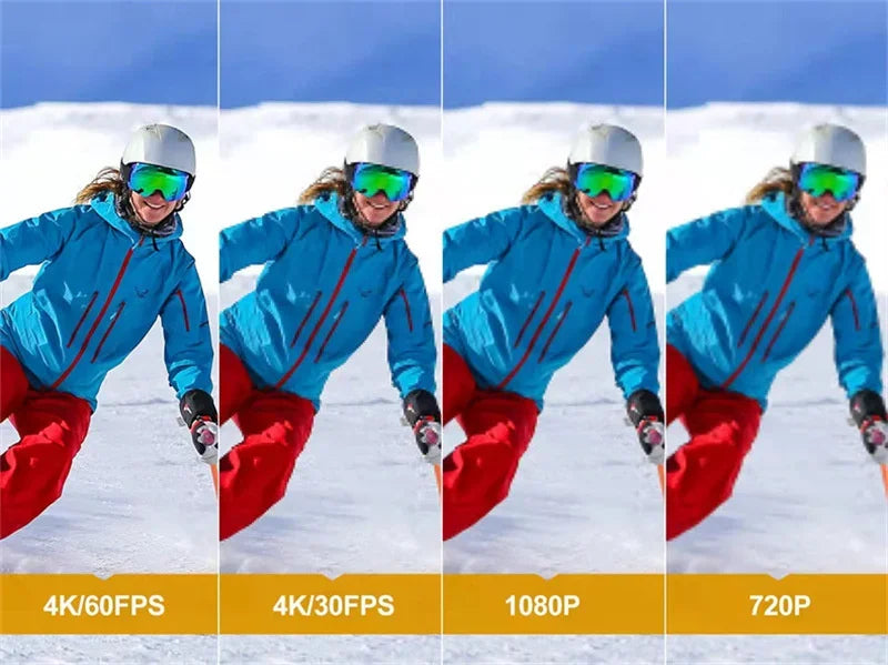 Shoot smooth 4K footage with this action camera!