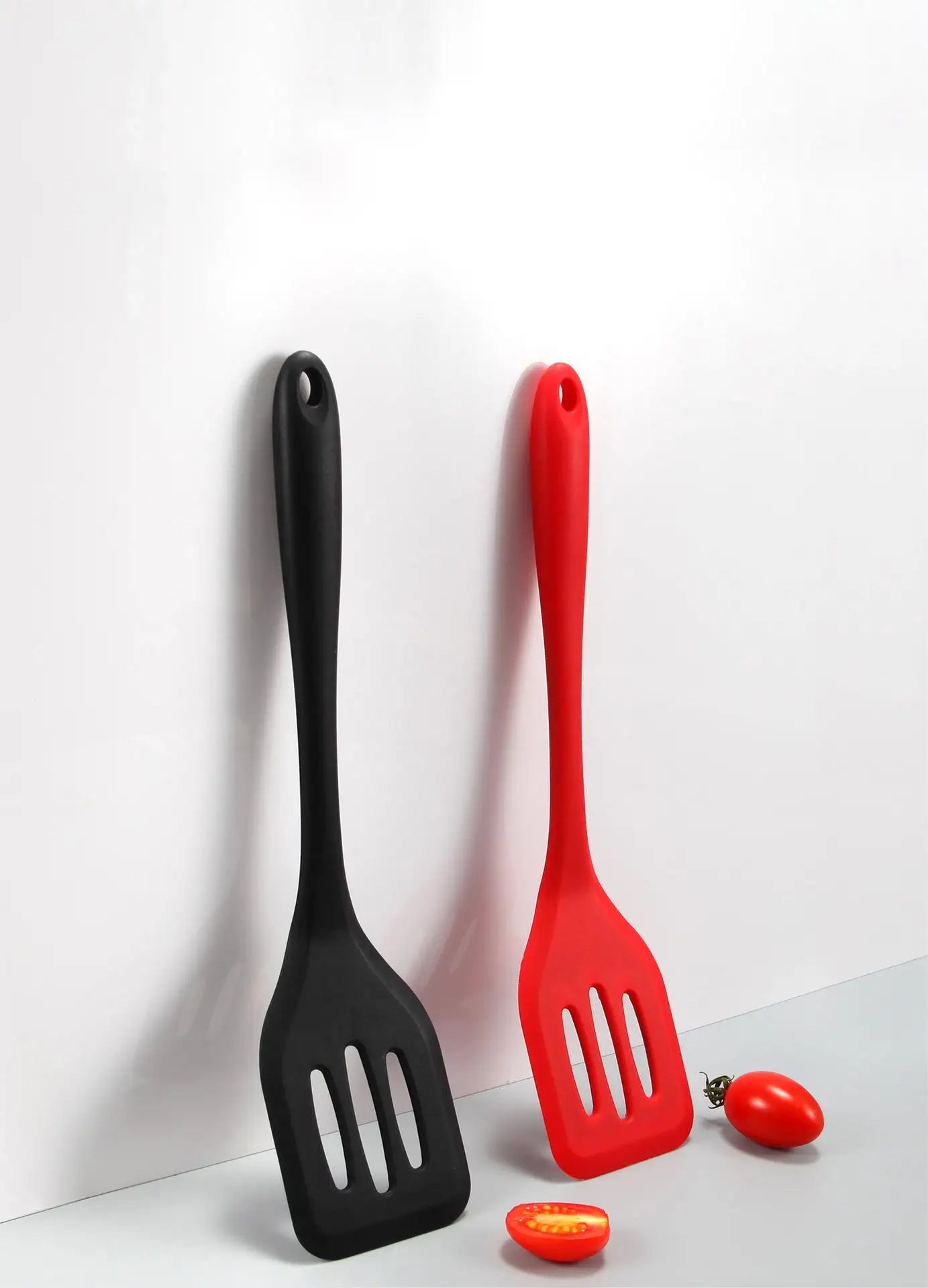 Silicone Slotted Turner Spatula for Cooking