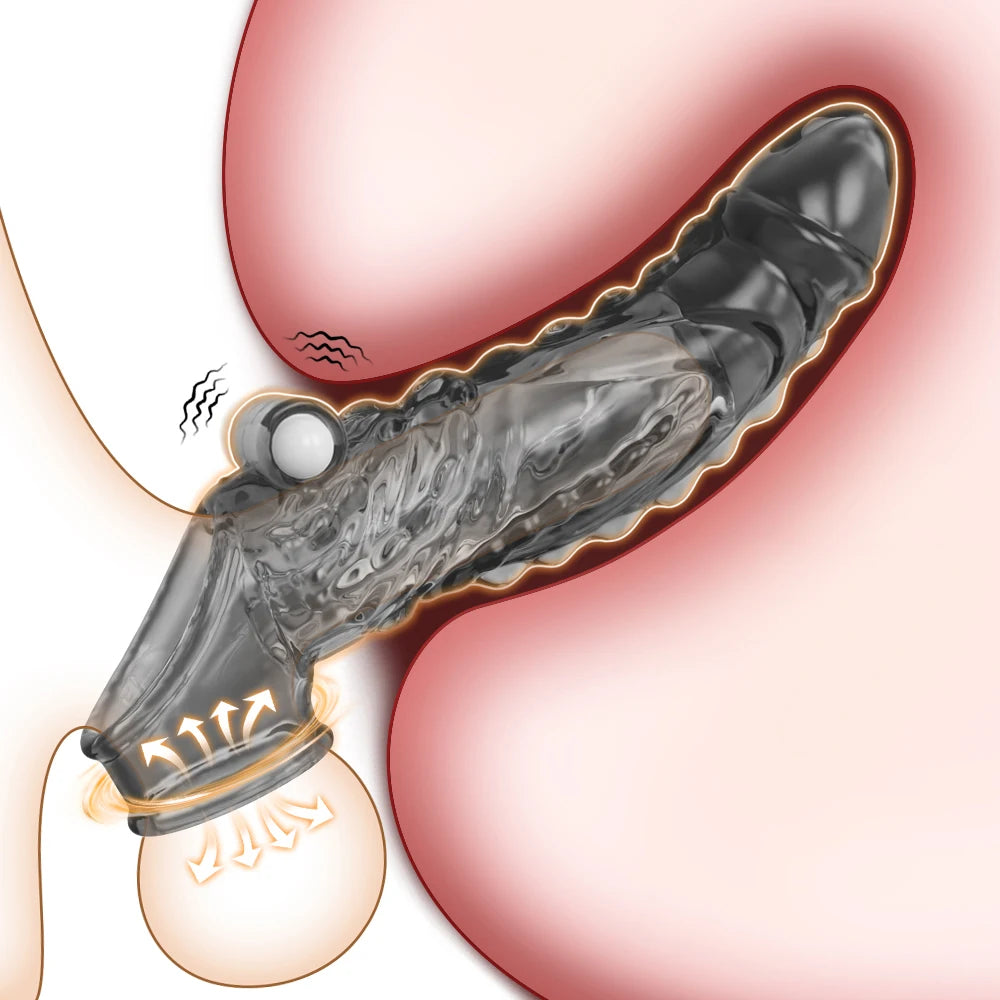 Reusable G-Spot Vibrator & Cock Ring Set