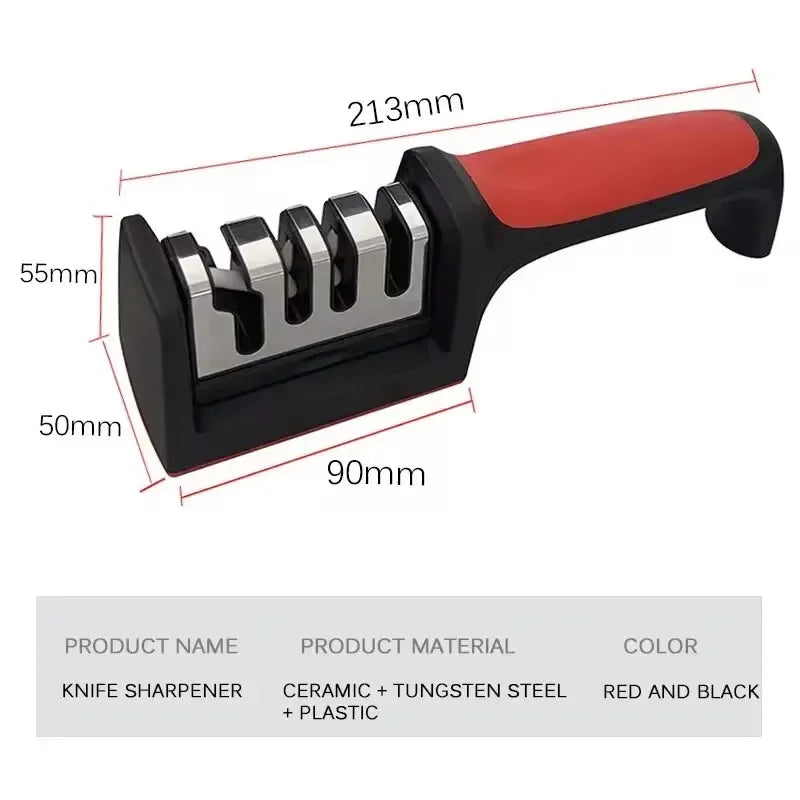 Multifunctional Knife & Scissors Sharpener – Precision Sharpening at Your Fingertips!