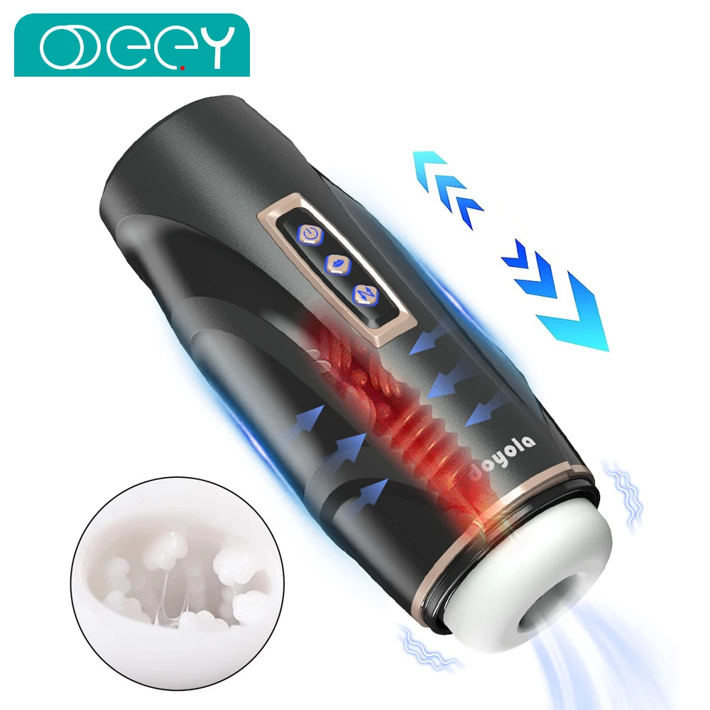 Automatic Thrusting & Sucking Male Stroker