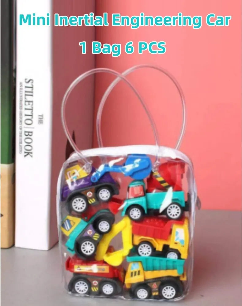 Mini Inertial Engineering Cars Set – 4/6 Pack