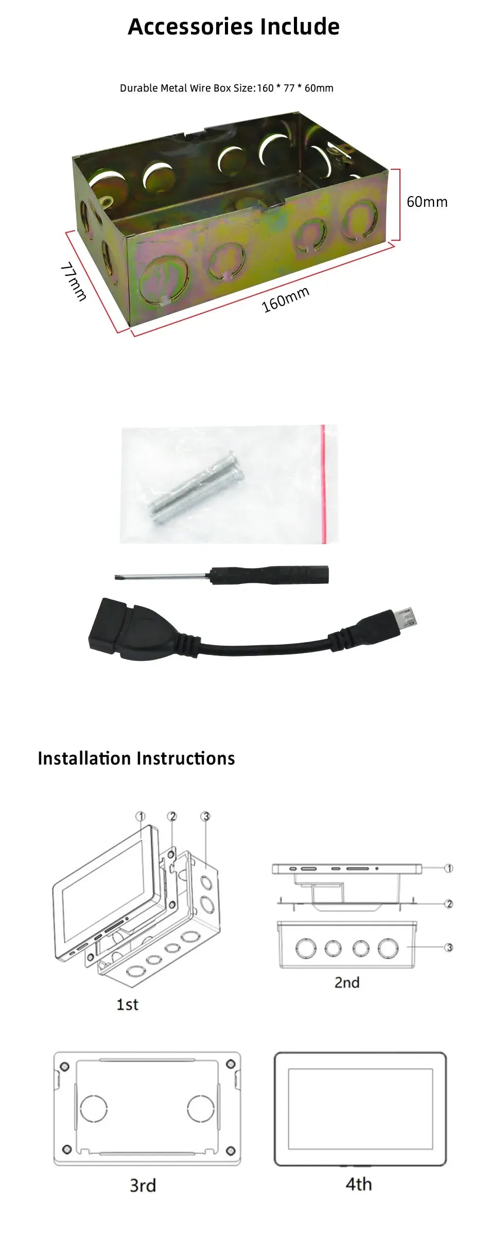 Smart WiFi Amplifier with Touchscreen – Android 8.1