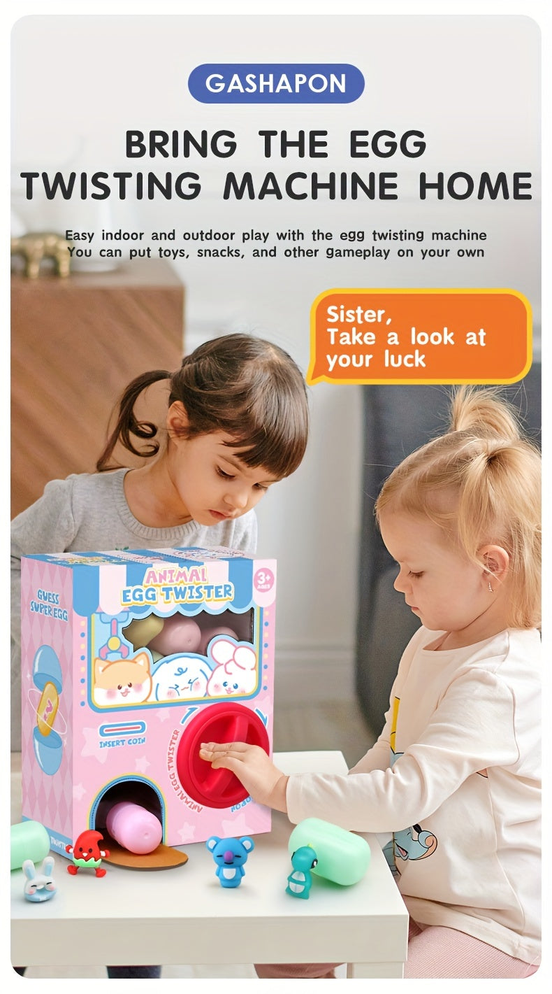 Gacha Machine Toy with 6 Surprise Mini Dolls