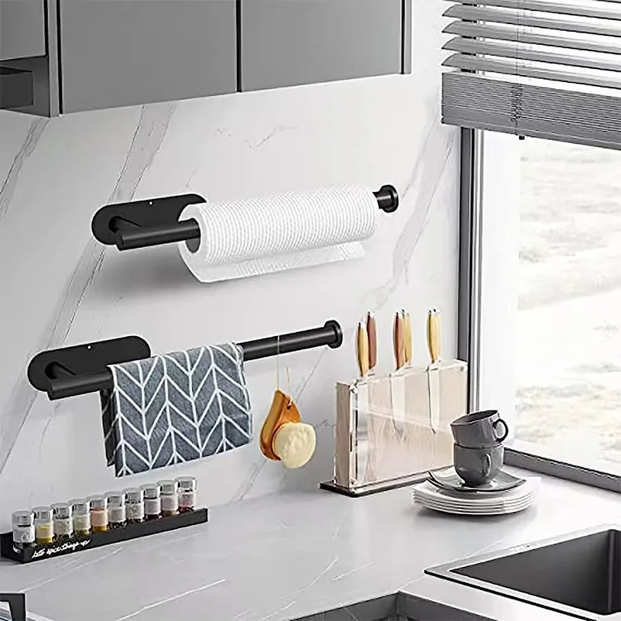Kitchen Paper Towel Holder Adhesive Tissue Hanger