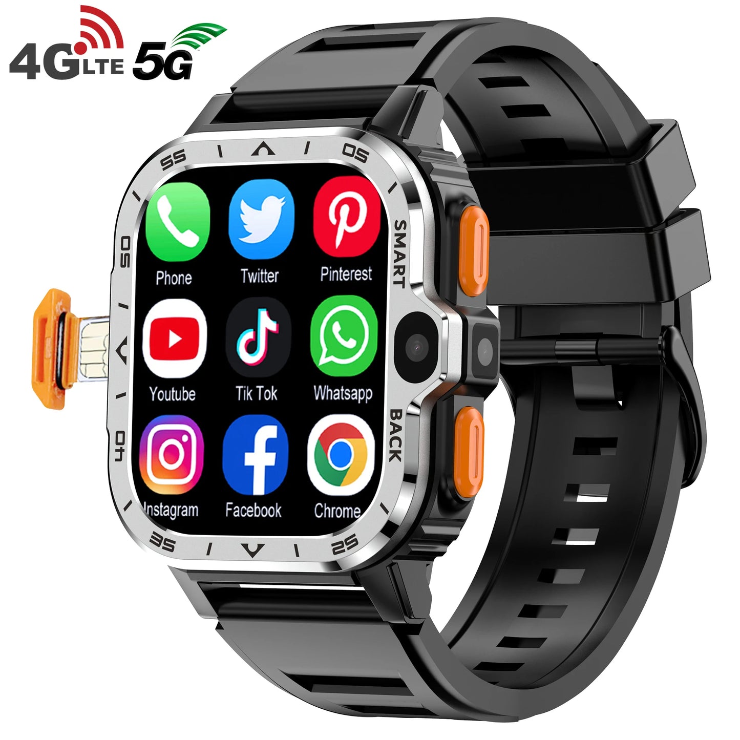 Valdus PGD Android Smartwatch with Dual Camera & GPS