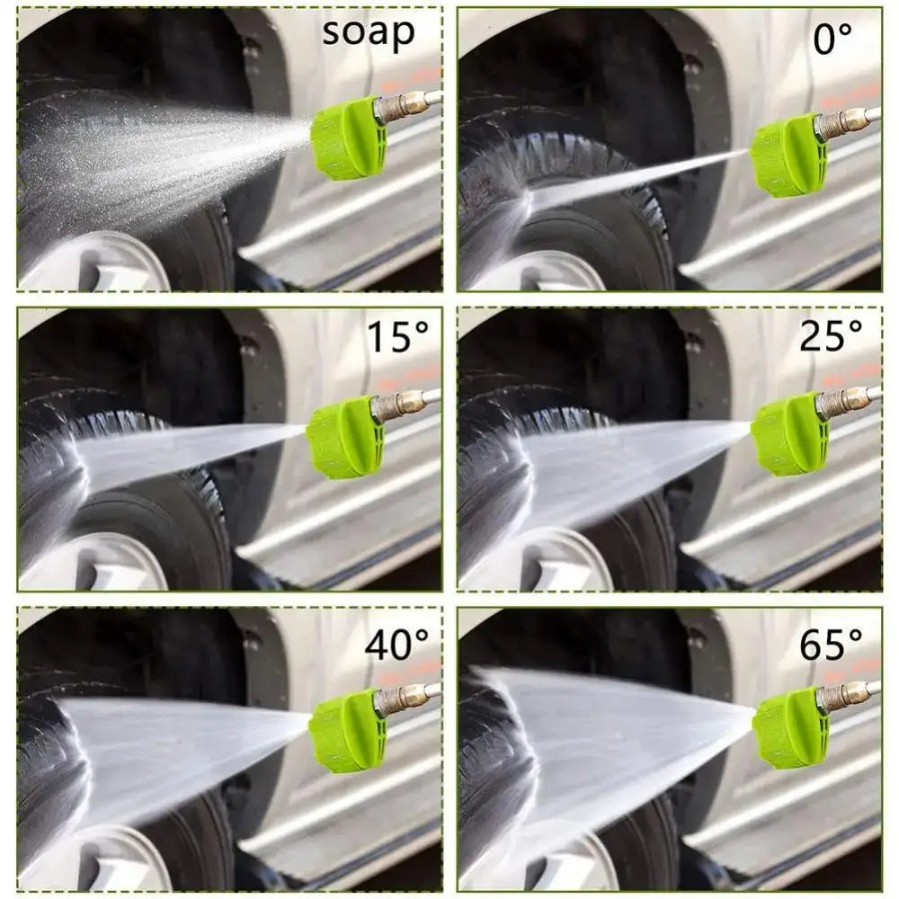 Universal 6-in-1 Power Washer Nozzle Tip