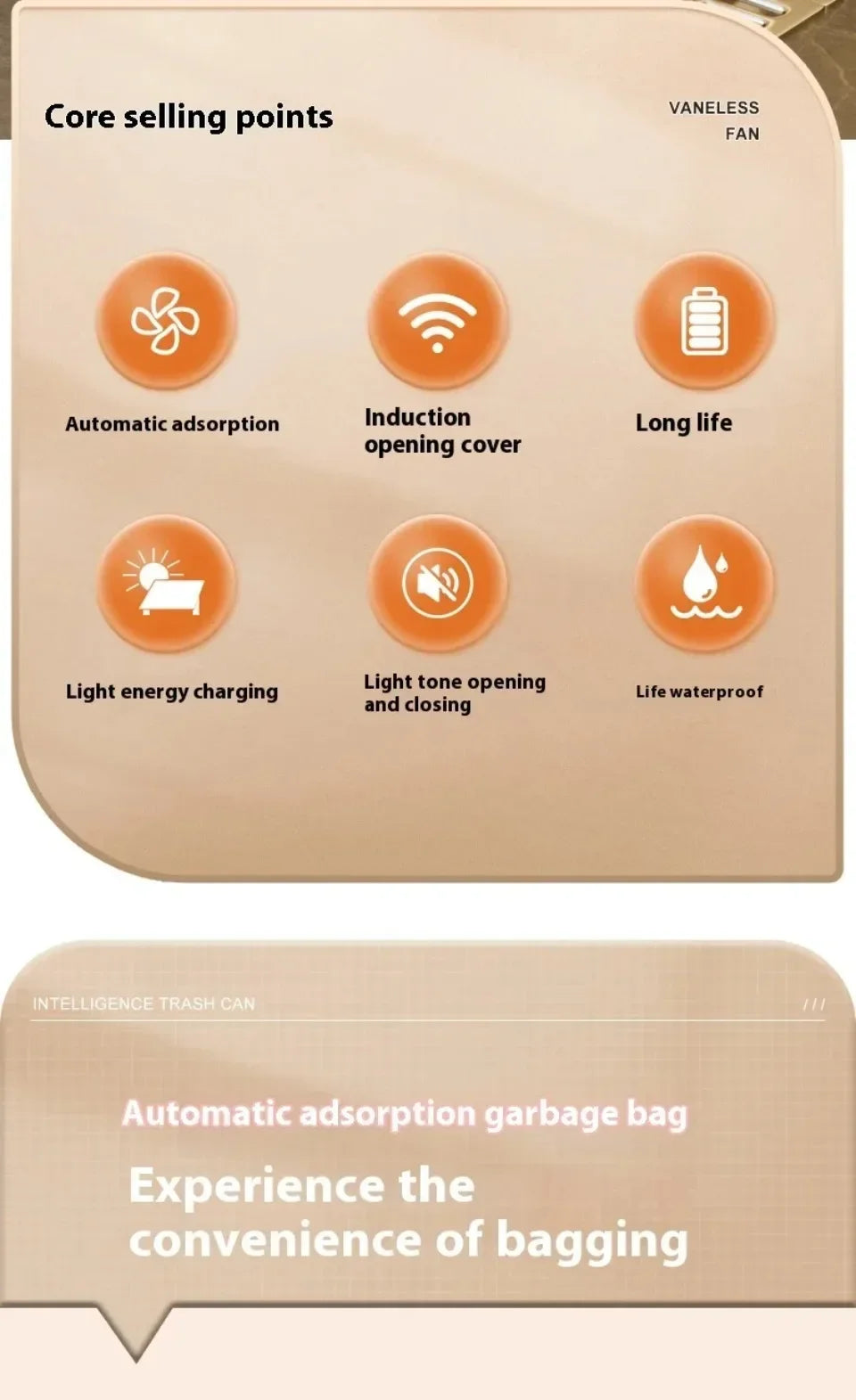 Smart Sensor Trash Can with Lid