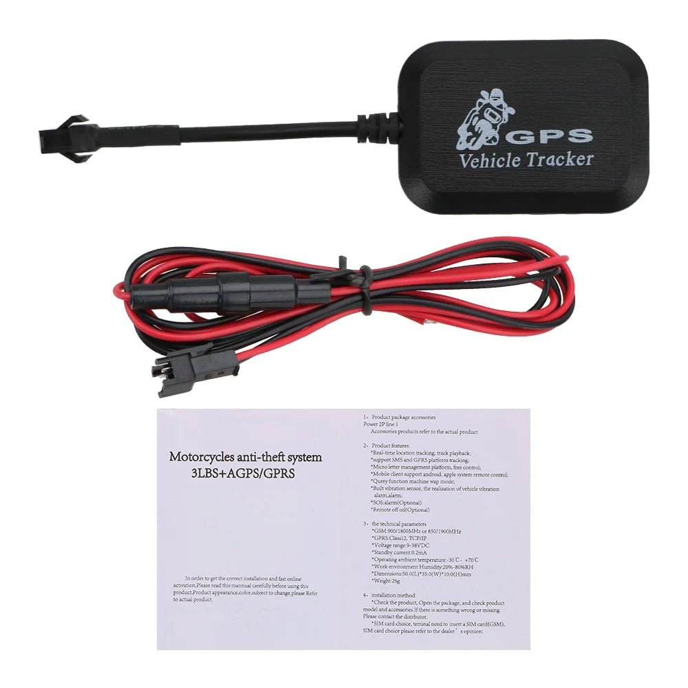 Real-Time GPS Tracker – Mini Car Locator Anti-Theft Device
