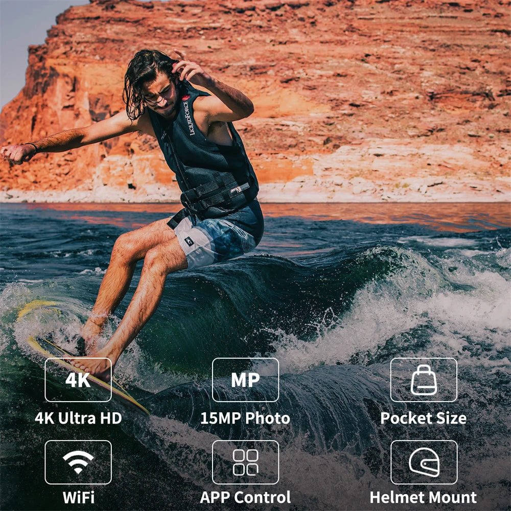 Capture every moment with SJCAM C100 Plus 4K Action Camera!