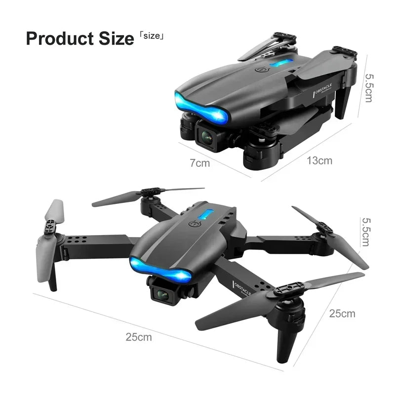 Drone With Camera 4k E99 Pro K3 Obstacle Avoidance