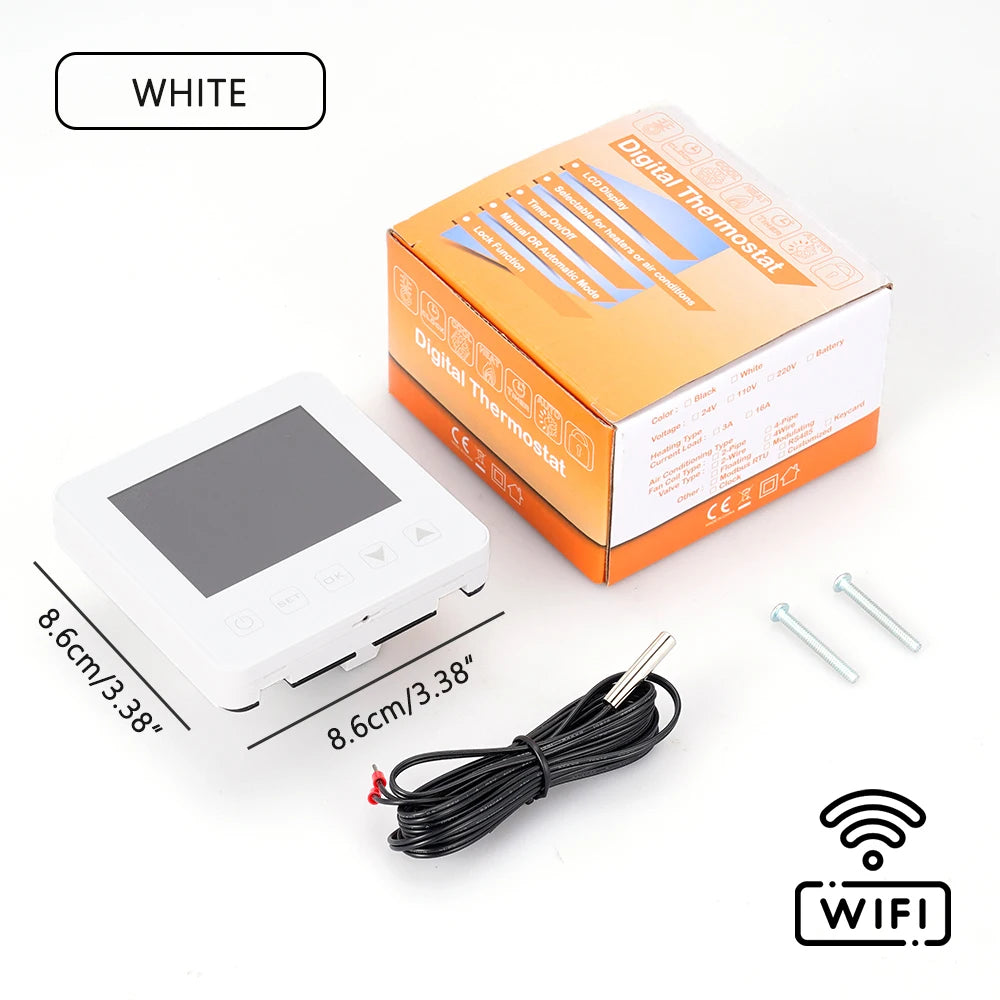 Smart Central Air Thermostat Control Panel