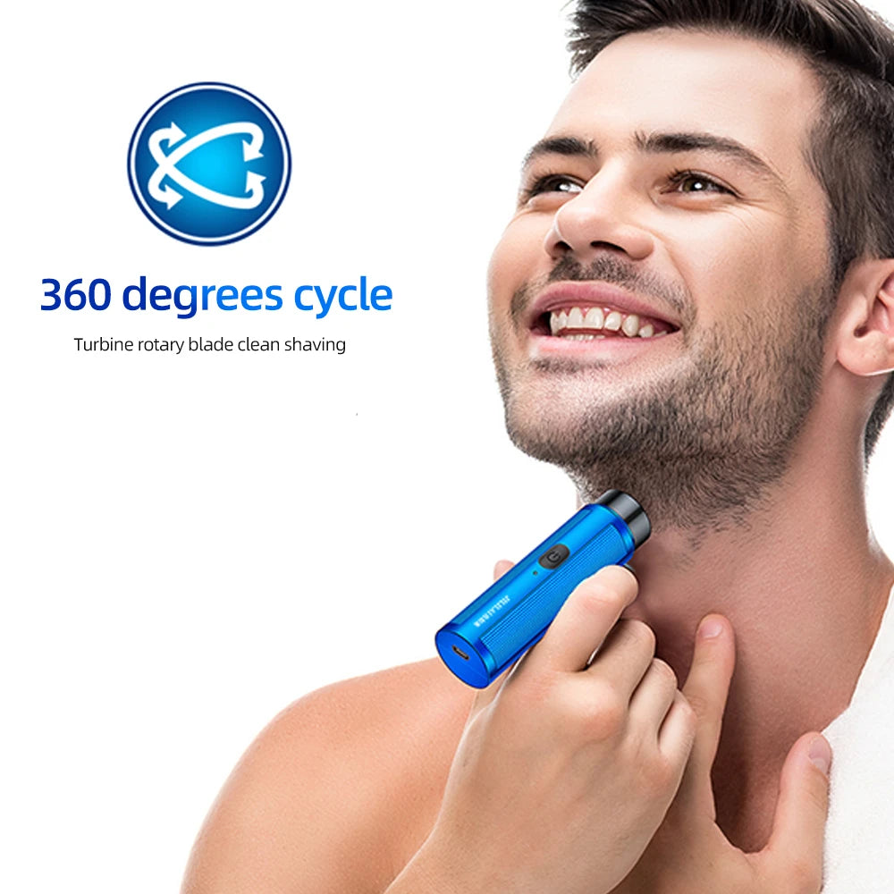 Mini Rechargeable Electric Shaver for Men & Women