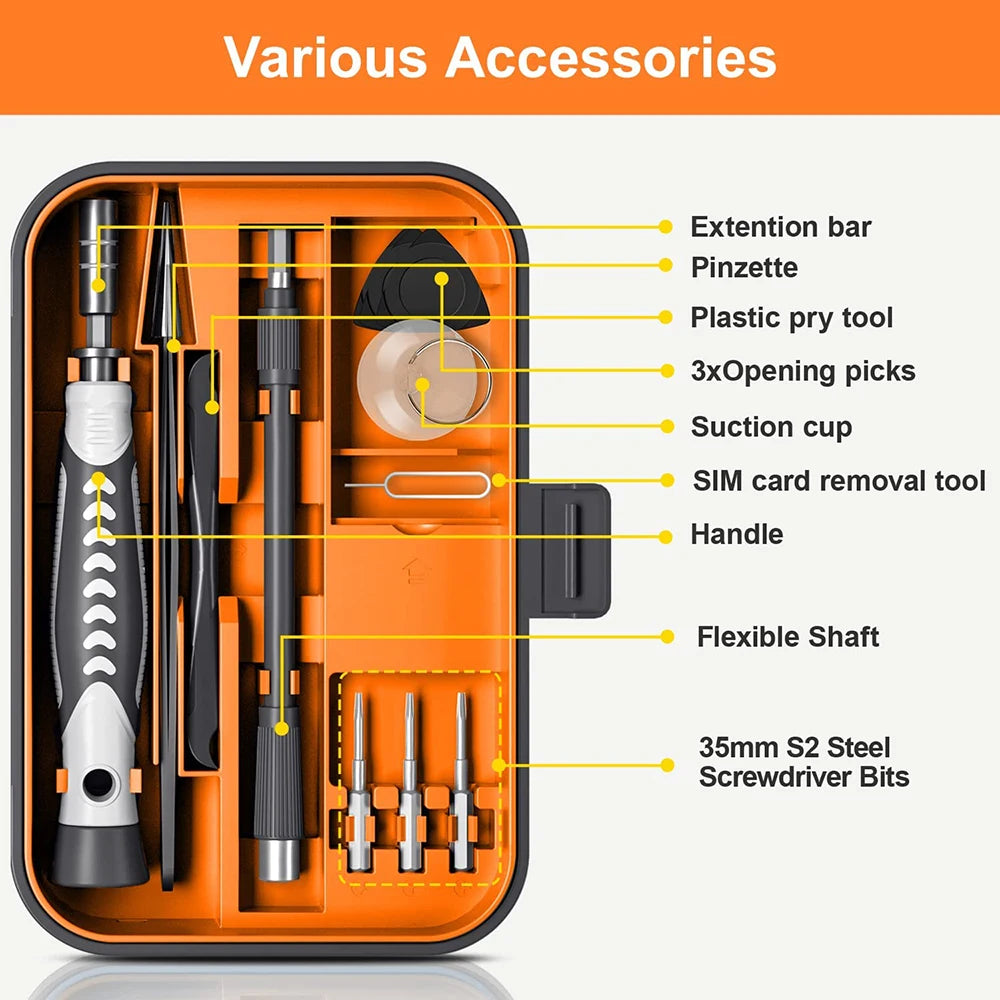 WOZOBUY Magnetic Screwdriver Set – One Kit, Every Fix!