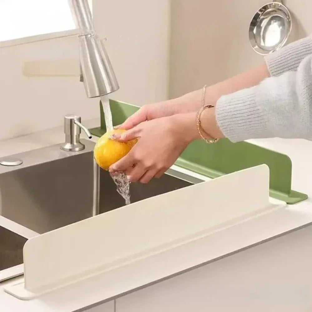 Silicone Sink Splash Protector with Suction Cups