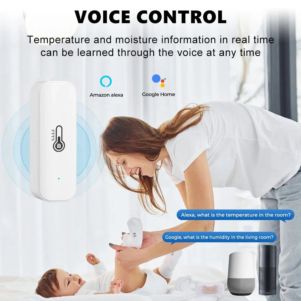 Tuya WiFi Temperature Humidity Sensor Smart