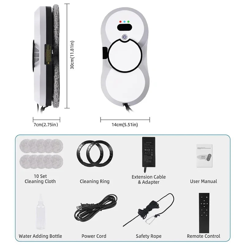 Smart Robot Window Cleaner for Home Glass
