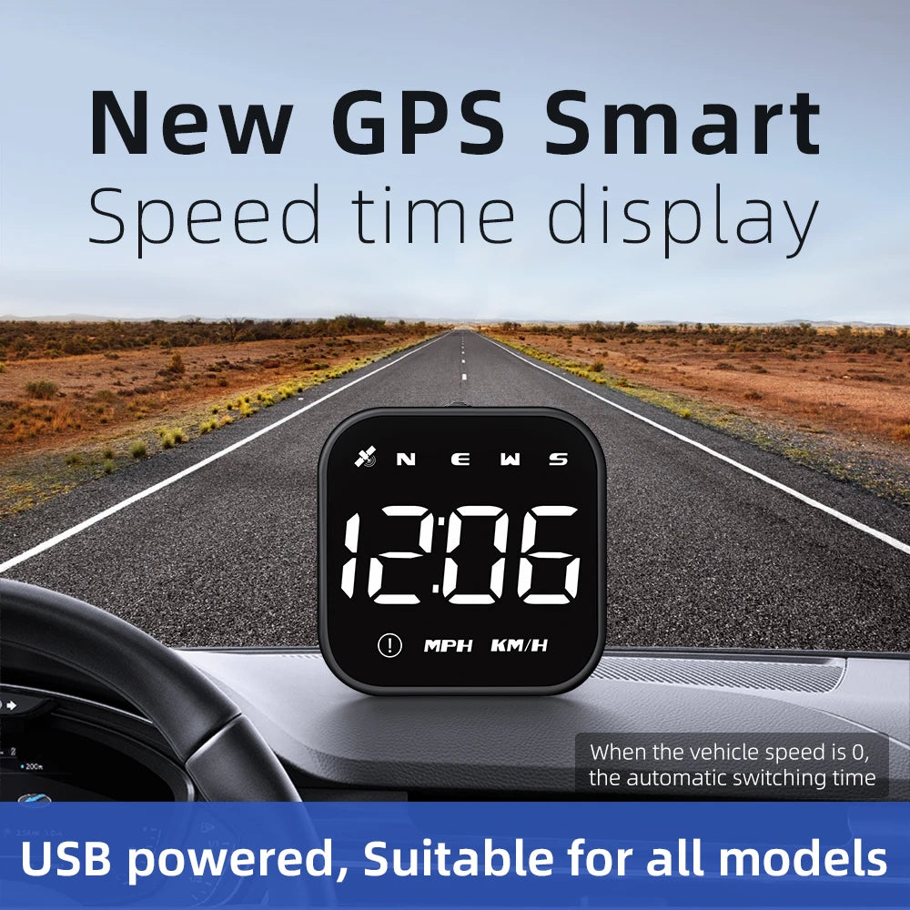 G4S HUD Smart GPS Speedometer – All-in-One Display