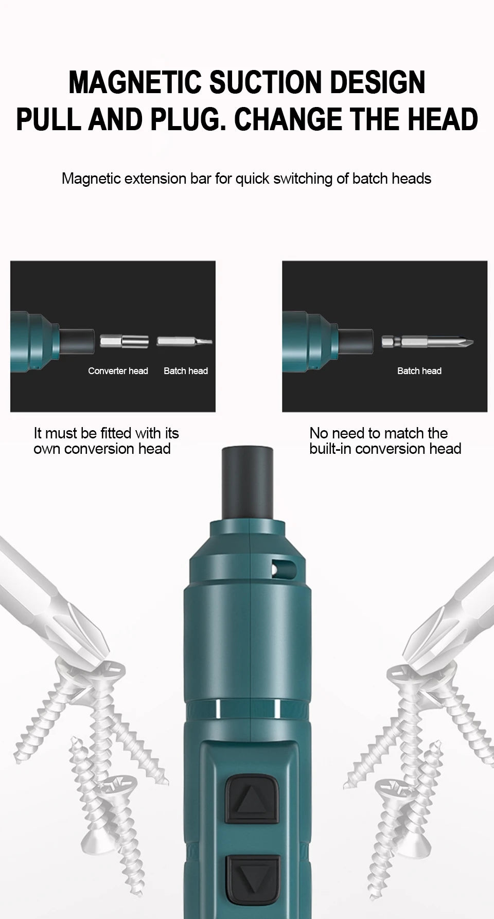 Fix smarter with this mini electric screwdriver set!