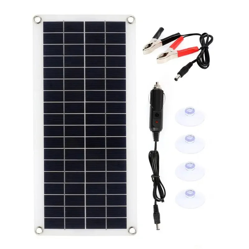 300W Solar Panel Kit 12V USB with 10-60A Controller