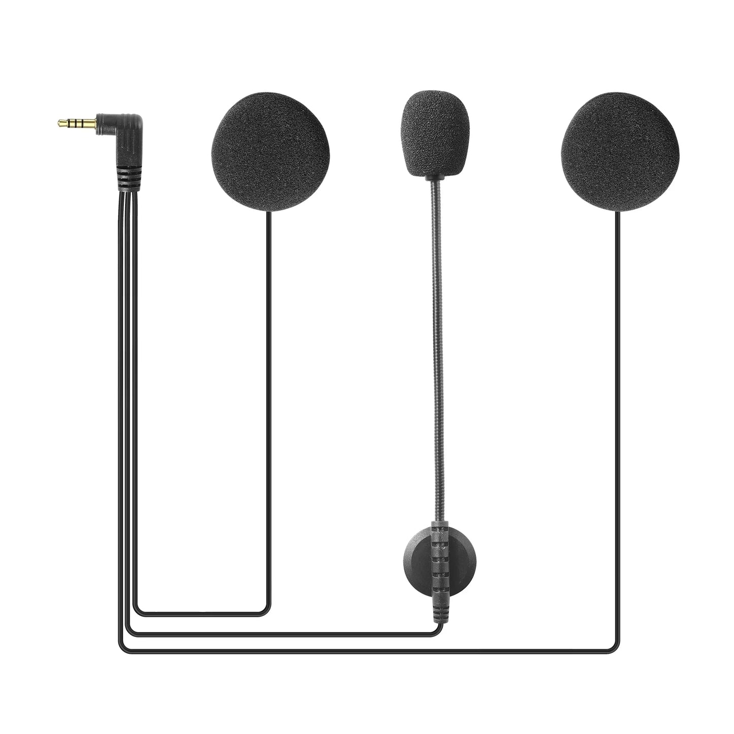 EJEAS V6 Pro/V4 Motorcycle Helmet Intercom Mic & Speaker