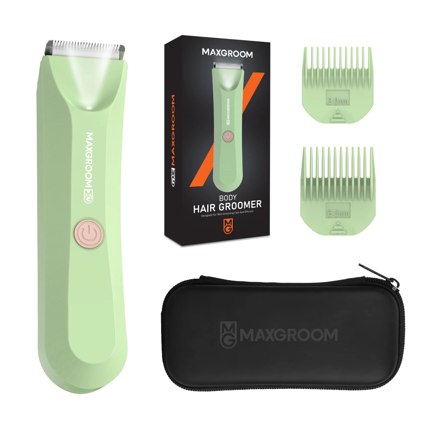 MAXGROOM Men's Body & Groin Hair Trimmer