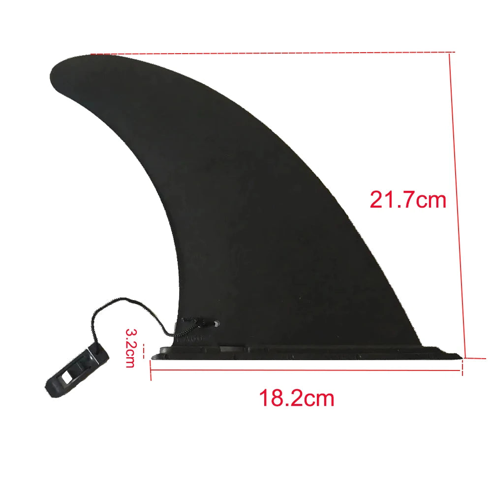 Red SUP Fin for Inflatable Paddle Board