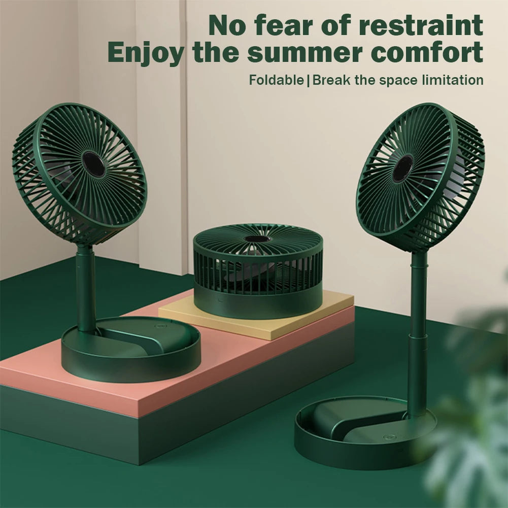 Foldable USB Rechargeable Cooling Fan
