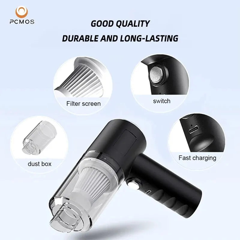 Wireless High Power Vacuum Cleaner for Car & Home