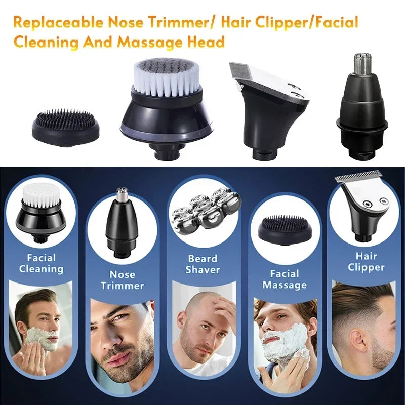 Replaceable Electric Shaver & Nose Trimmer Head
