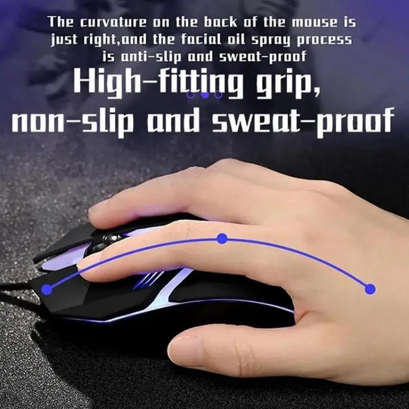 Ergonomic Gaming Mouse – Precision Meets Comfort!
