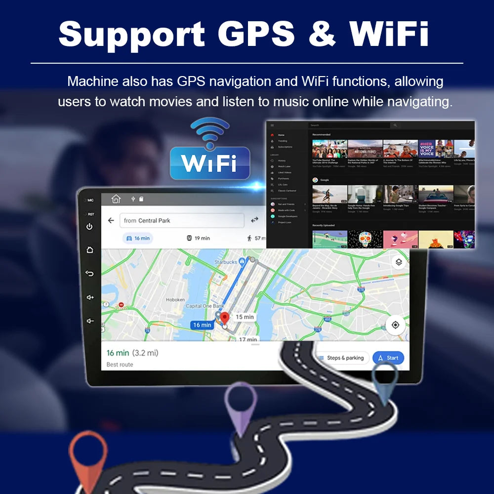 Upgrade your Chrysler Voyager with Android GPS Navigation!