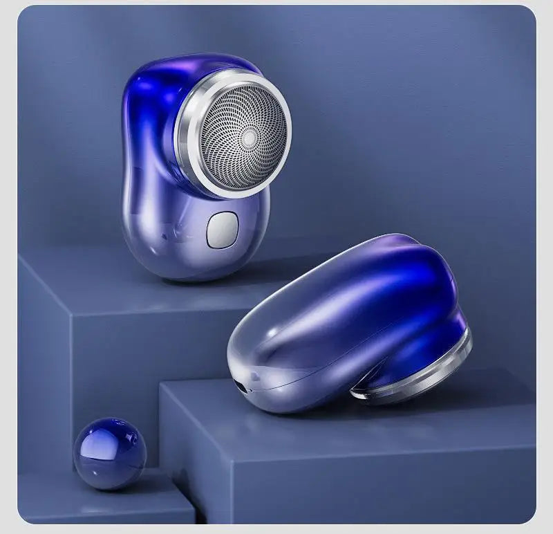 Mini Electric Travel Shaver – USB Rechargeable Razor