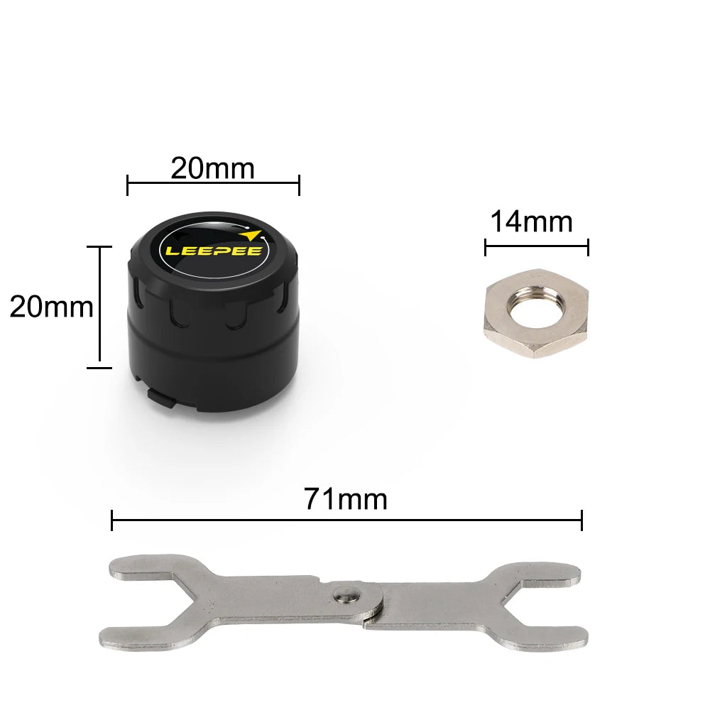 Motorcycle Bluetooth TPMS Tire Pressure Monitor