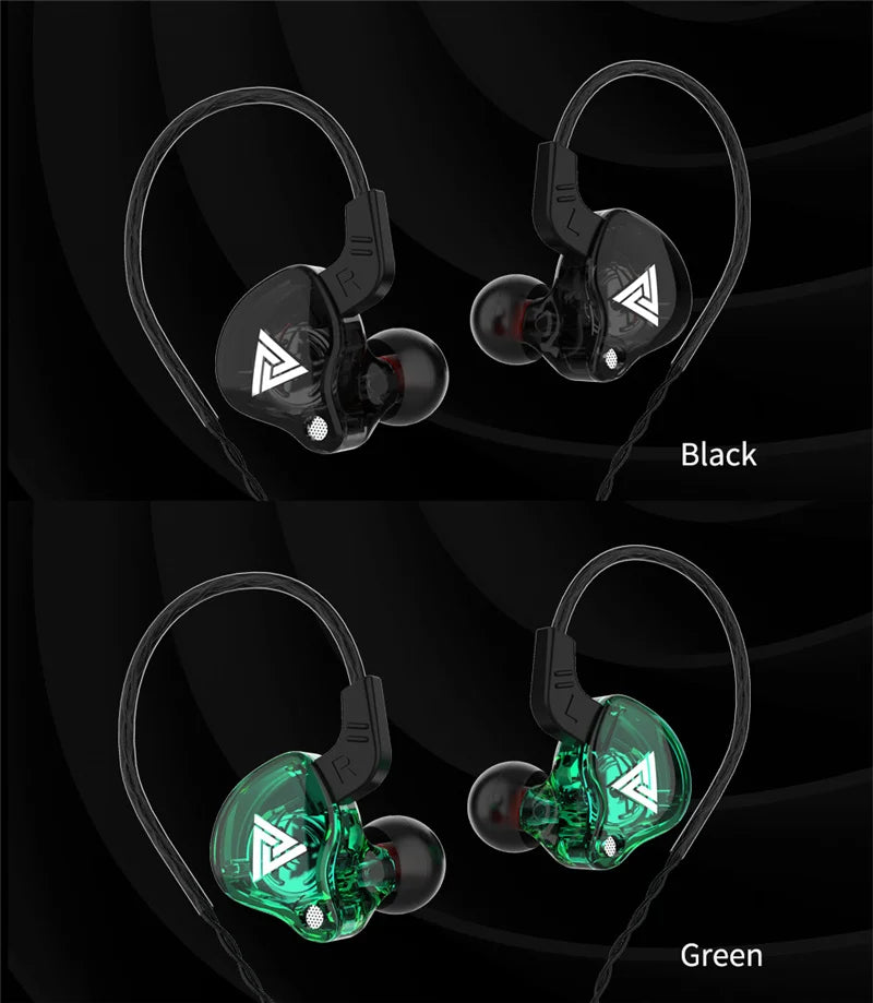 QKZ AK6 HiFi Wired Earphones with Mic