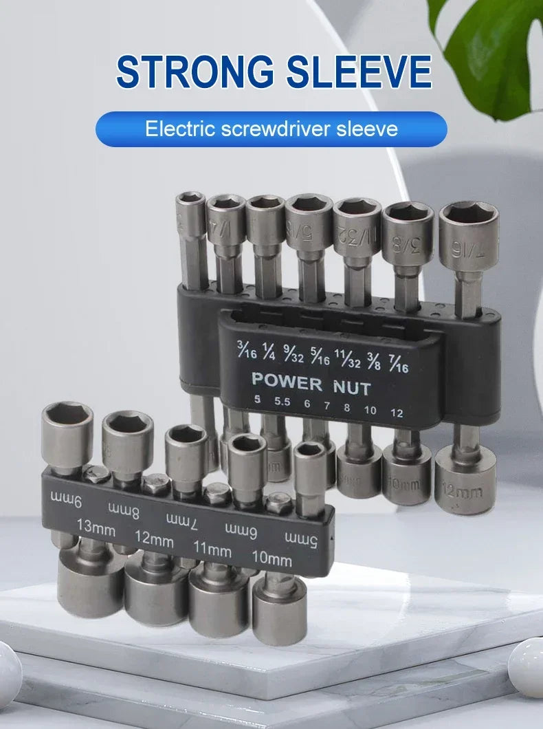 Hex Socket Extension Rod Tool Set