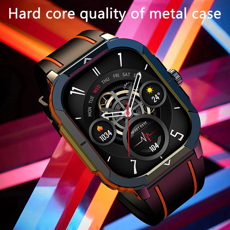 2.06" AMOLED Smart Watch Wireless Charging