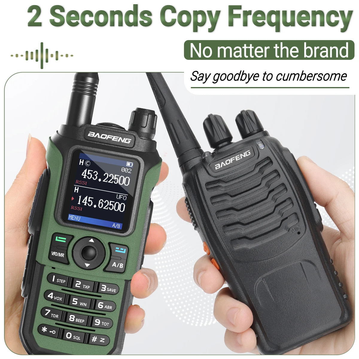 Baofeng UV-21 Pro V2 Waterproof Long-Range Radio