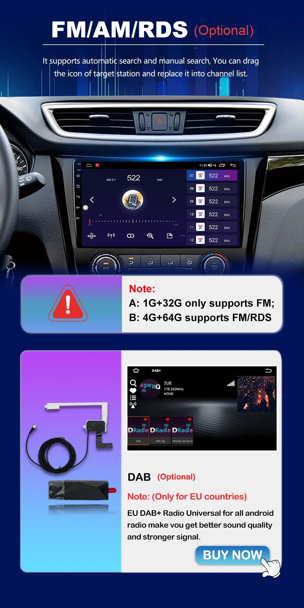 Upgrade your Chrysler Voyager with Android GPS Navigation!