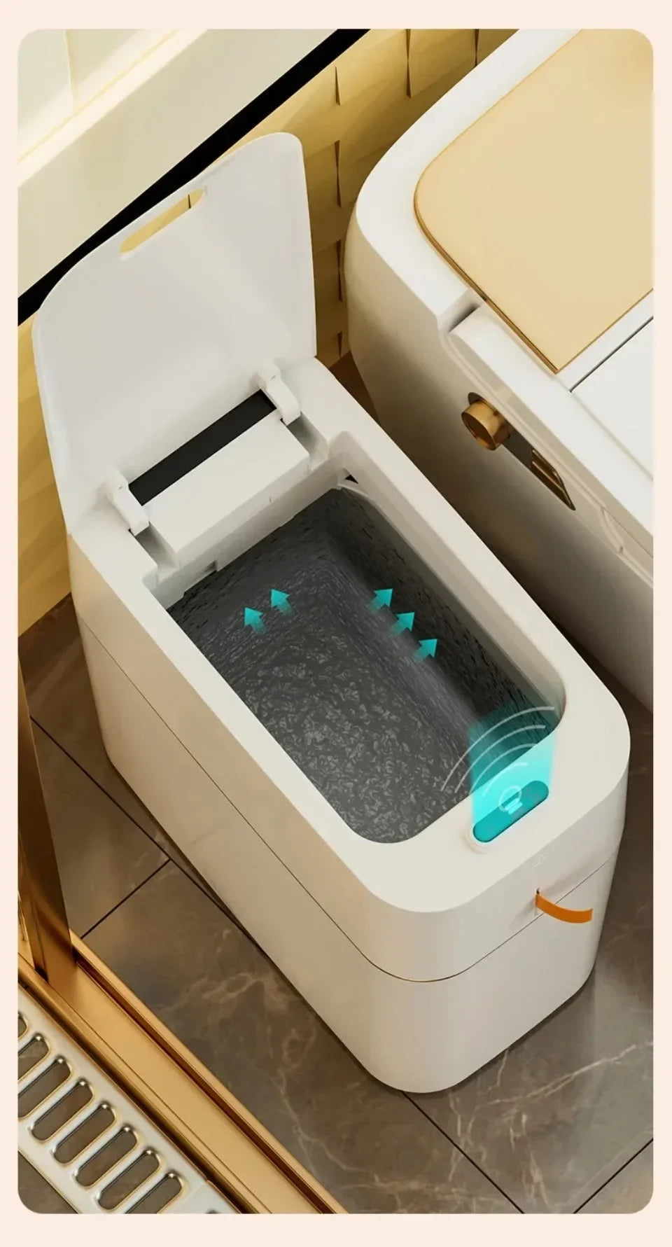 Smart Sensor Trash Can with Lid