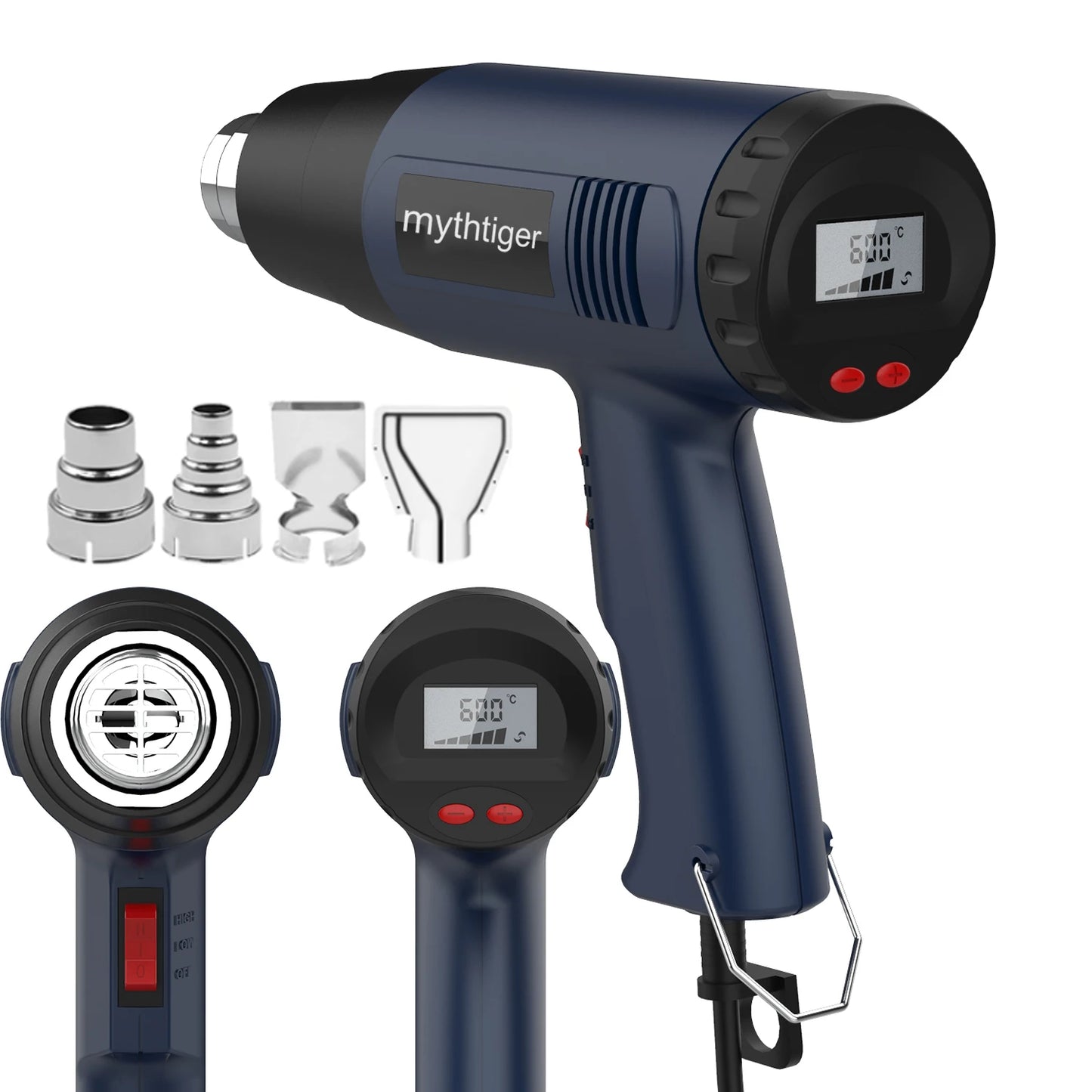 2000W Industrial Electric Hot Air Gun Digital
