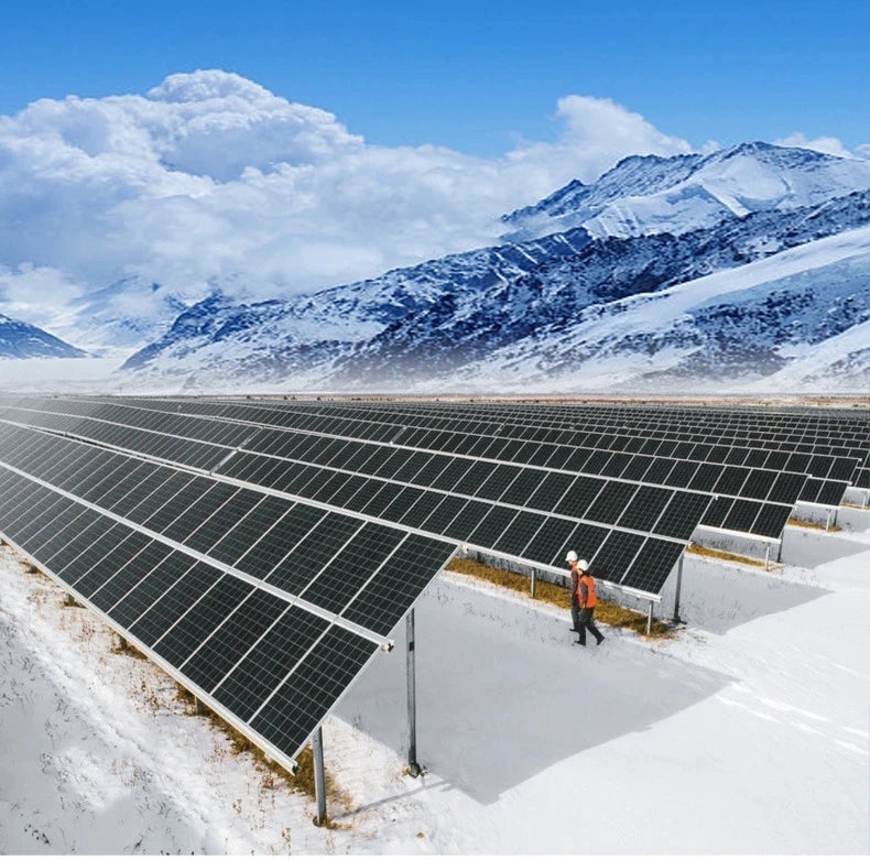 12V Solar Panel Kit with 10A-100A Controller for Outdoor Use
