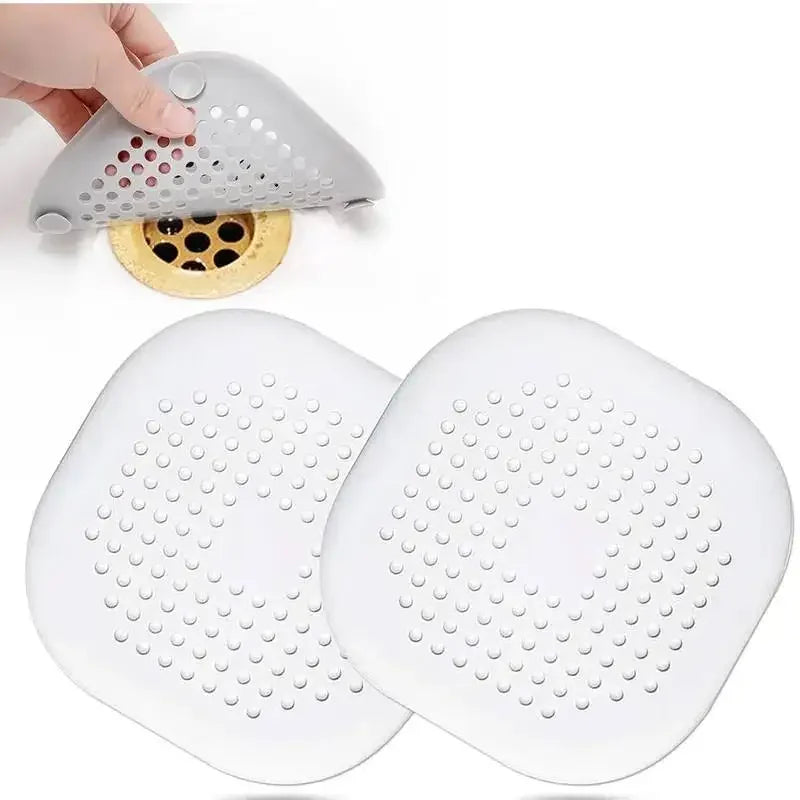 Durable Silicone Shower Drain Cover – Anti-Clog Design