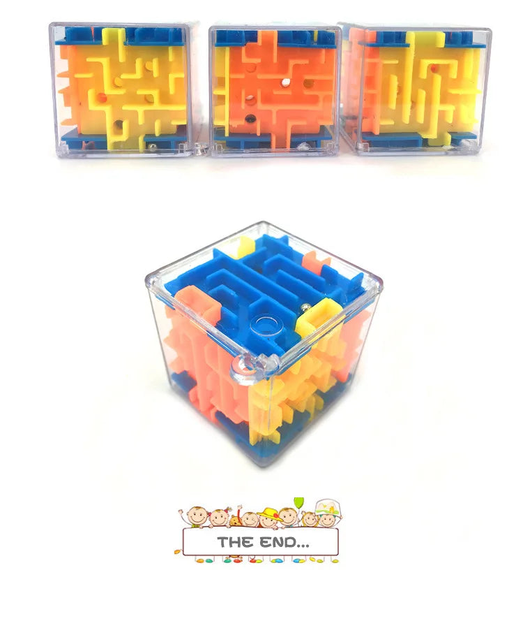 Mini 3D Maze Puzzle Cube – Stress Relief Toy
