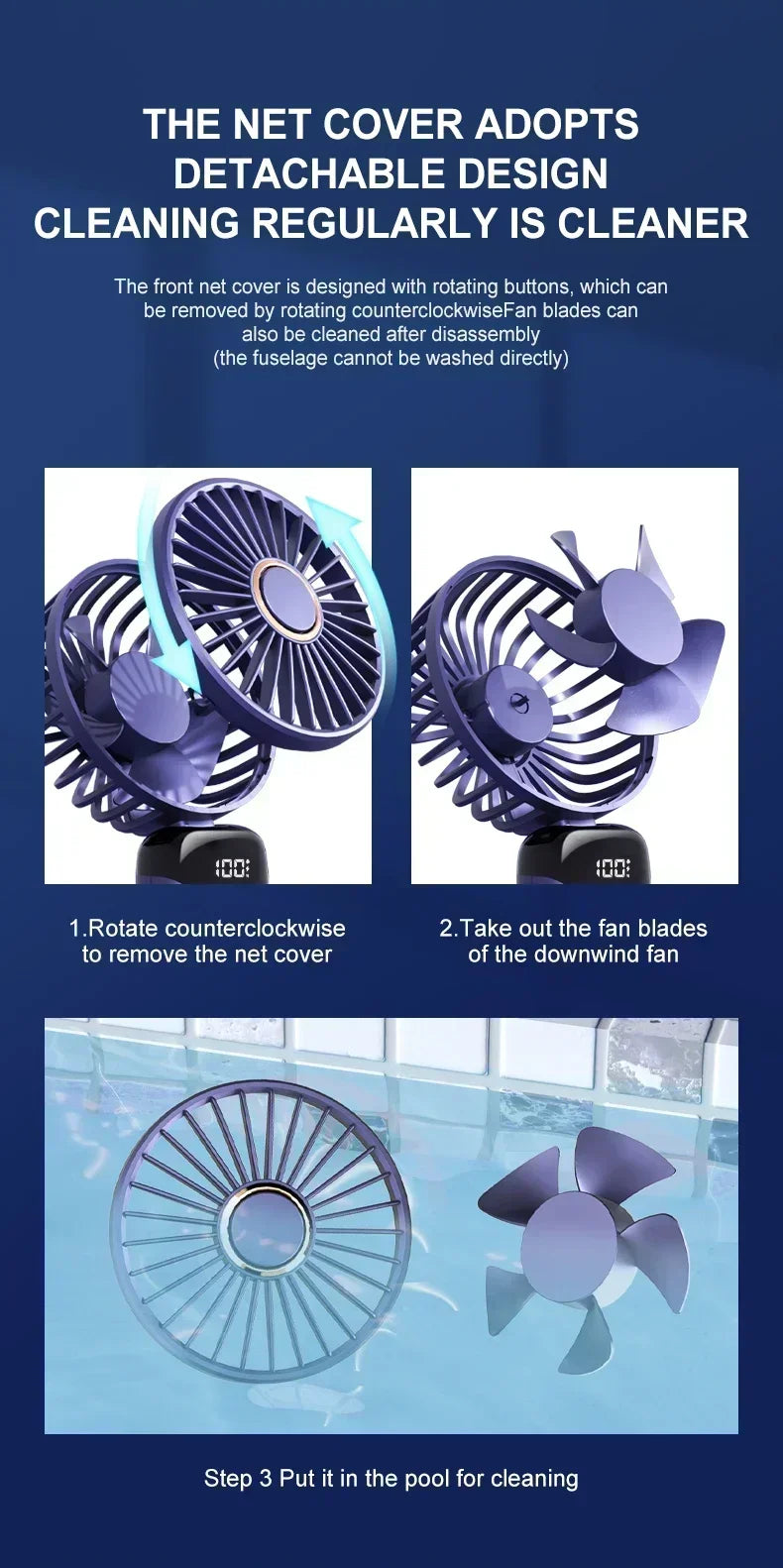 Portable Neck Air Conditioner Mini USB Fan