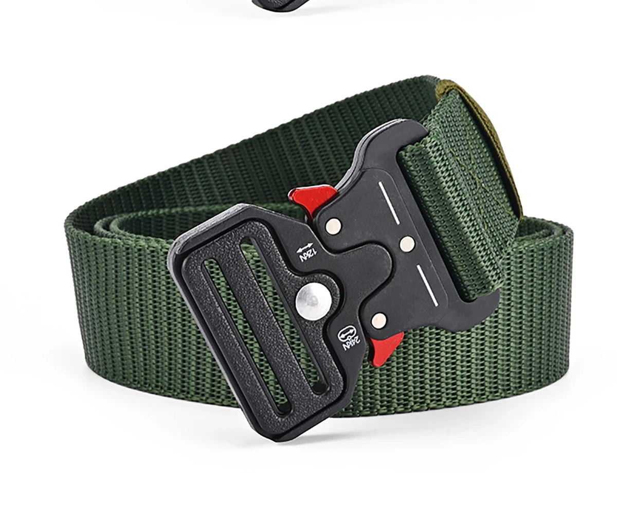 Multi-Function Outdoor Canvas Belt for Men