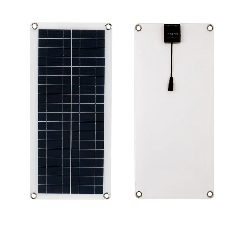 12V Solar Panel Kit with 10A-100A Controller for Outdoor Use